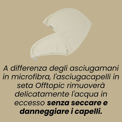 Asciugacapelli in Seta Anticrespo