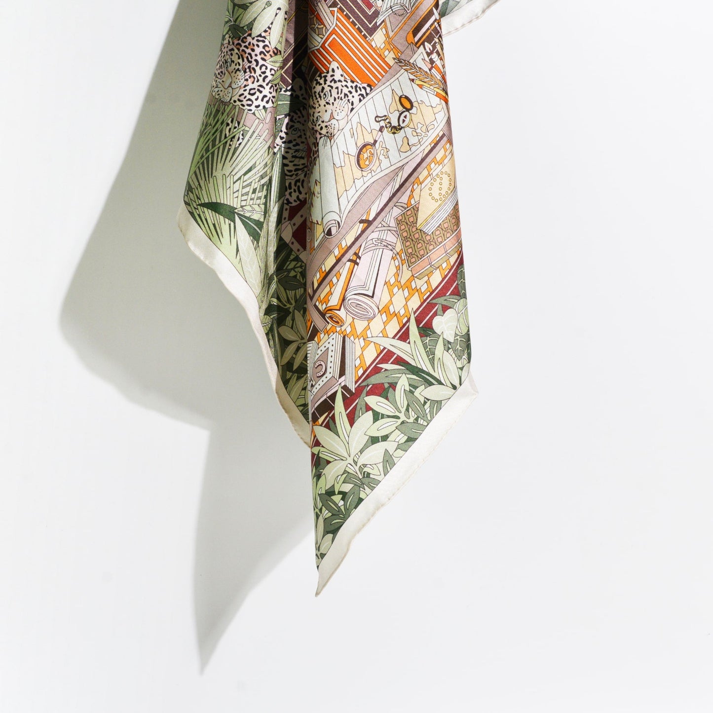 Foulard in Seta con stampa 90x90 | Jungle